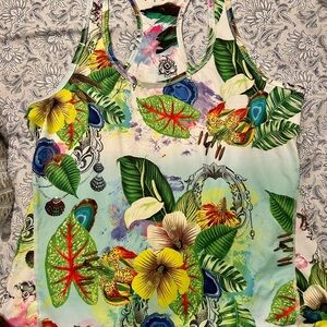 Athleta Floral Print Women's Tank Top
